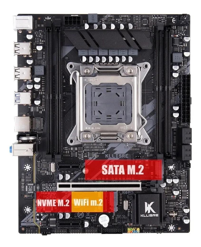 Kit Xeon X99 Placa Mãe Kllisre Xeon E5 2670 V3 E 16Gb Ddr4