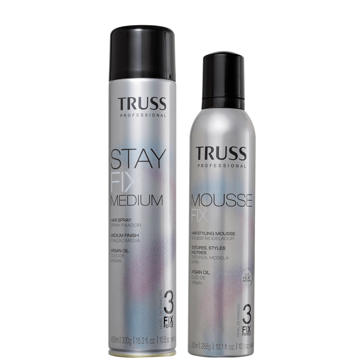 Miniatura Kit TRUSS Stay Fix Medium & Mousse Fix (2 Produtos)