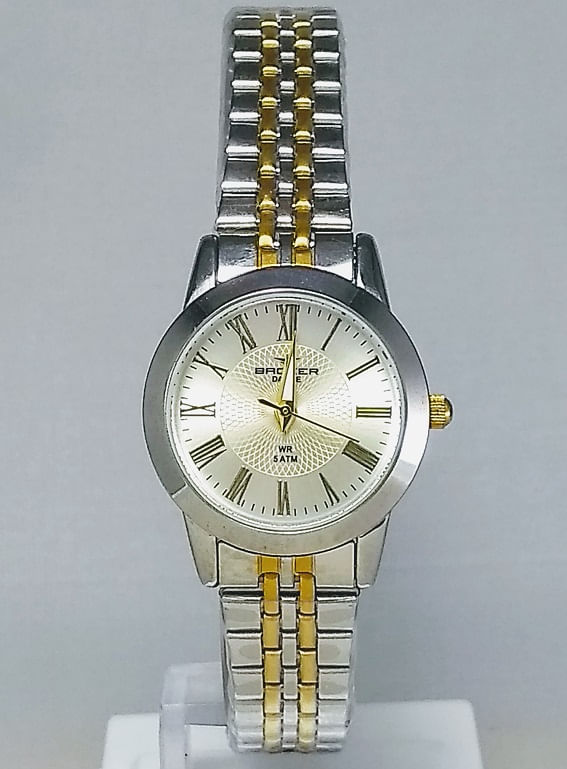 Miniatura Relógio Backer feminino 10216123F BR prata