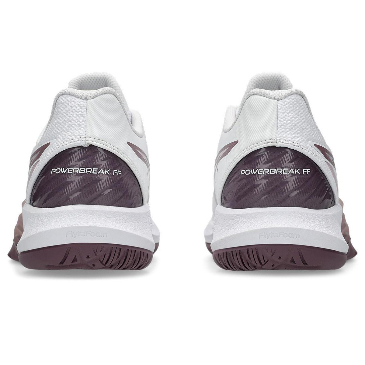 Tênis Asics Powerbreak Ff Feminino Branco+Roxo - 35