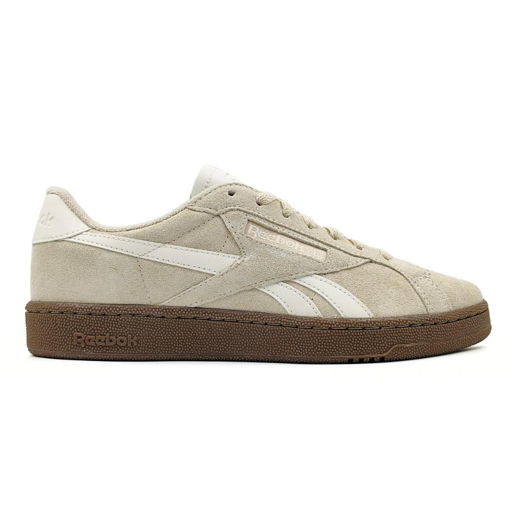 Miniatura Tênis Reebok Club C Grounds UK Unissex BEGE/BRANCO - 40