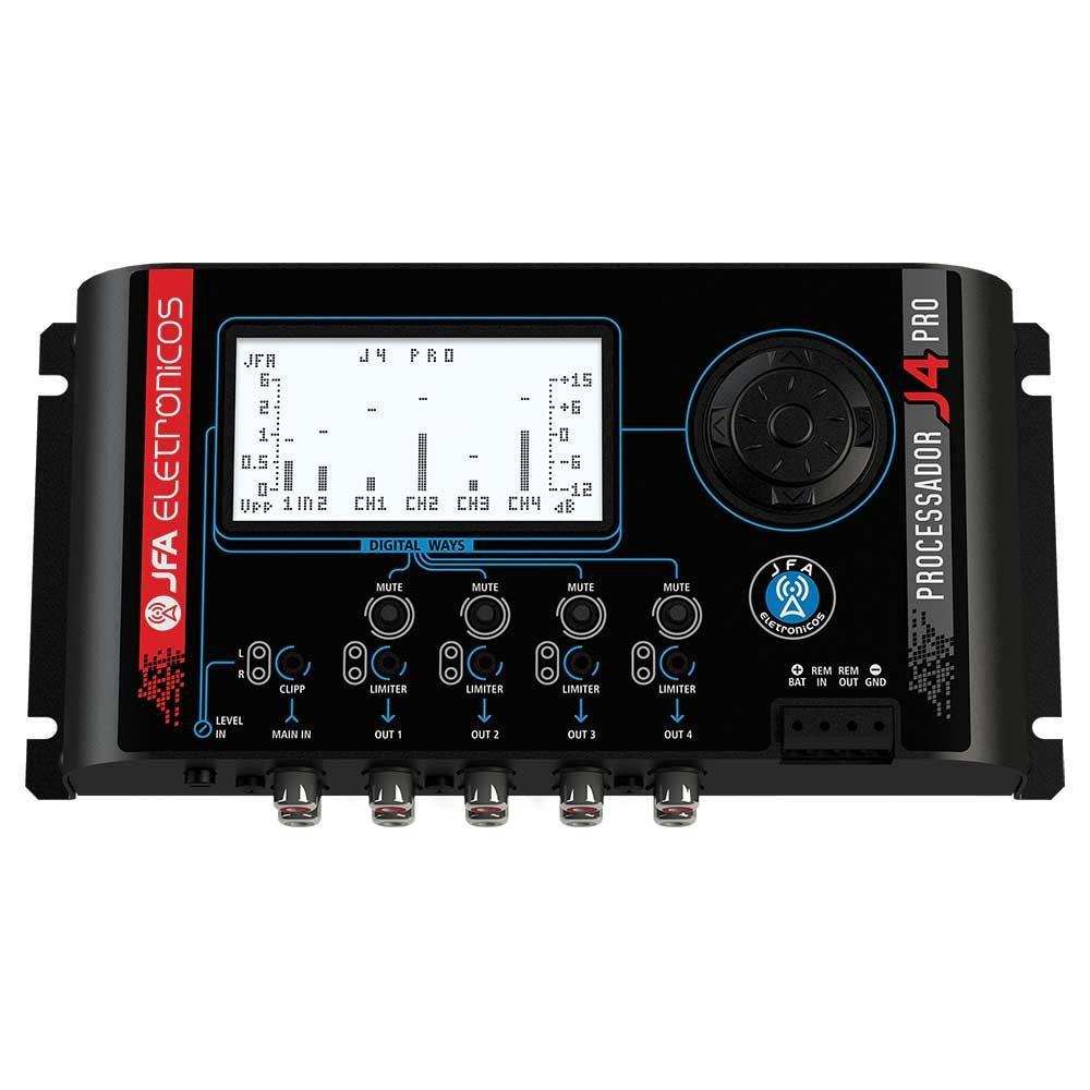 Miniatura Processador De Áudio Digital Jfa J4 Pro 2
