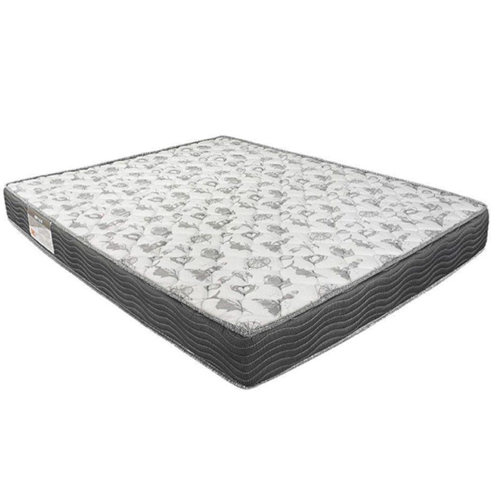 Miniatura Cama Box Baú Branco E Colchão Iso100 Espuma D33 Casal Ortobom