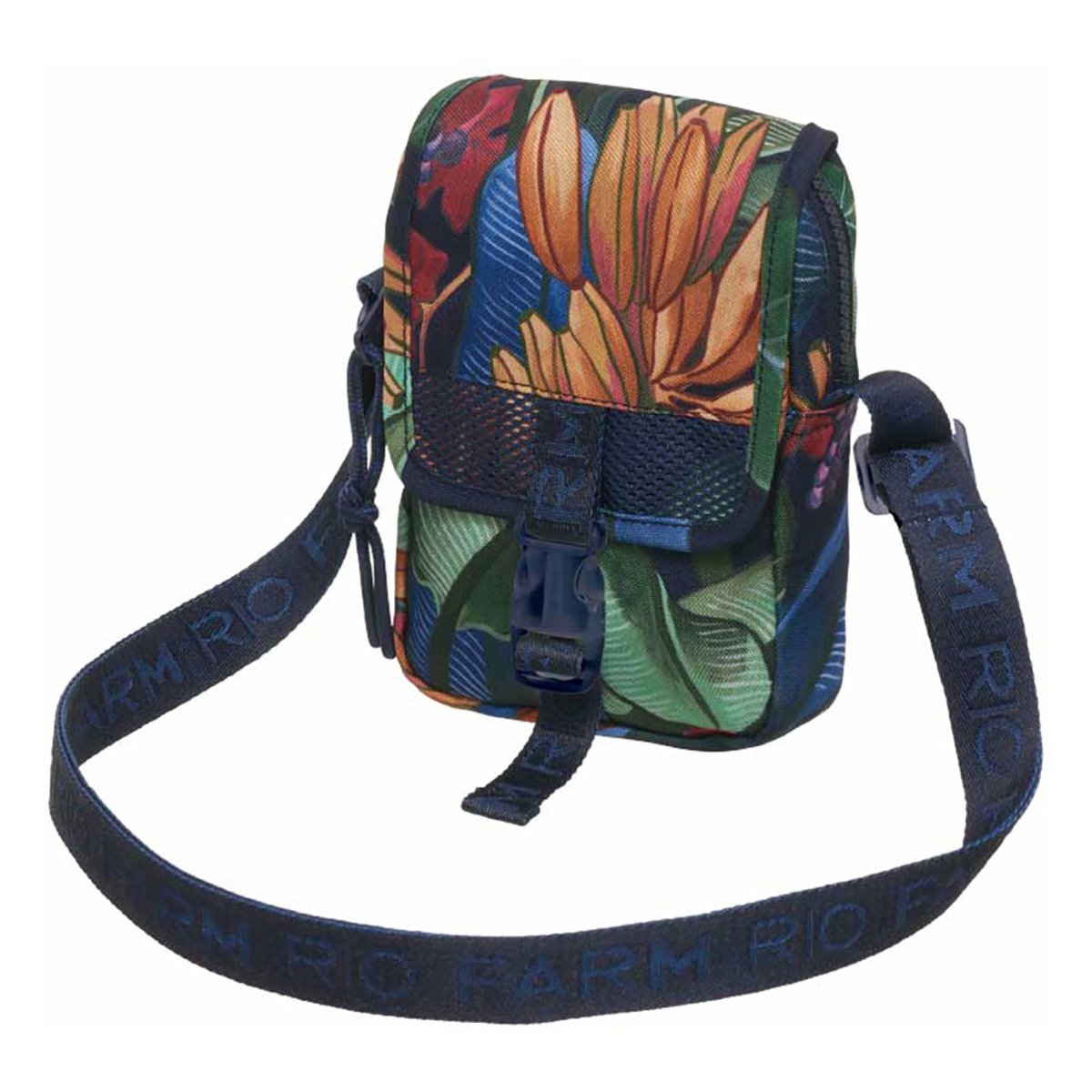 Miniatura Bolsa Farm Fervo Banana Uva Feminina Azul