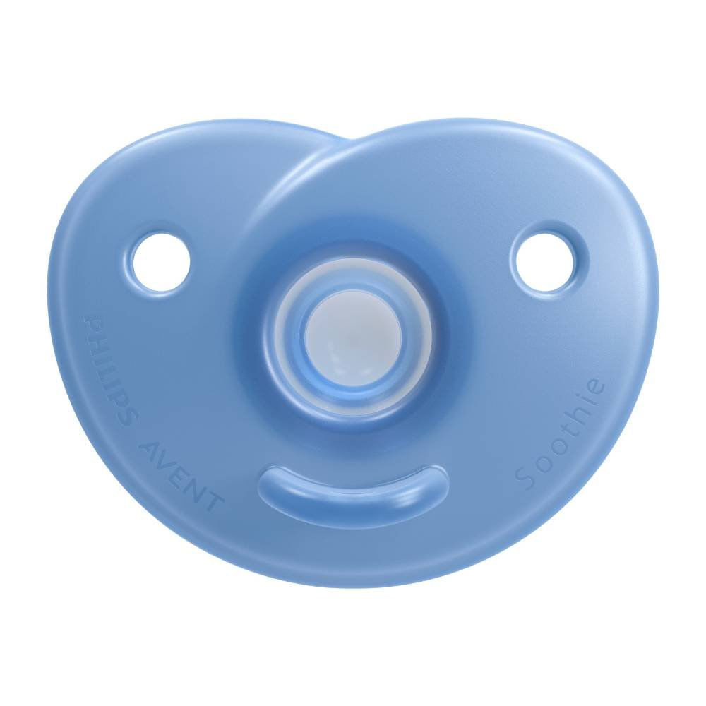 Miniatura Chupeta Avent Soothie Azul 4 A 6 Meses Com 2 Unidades