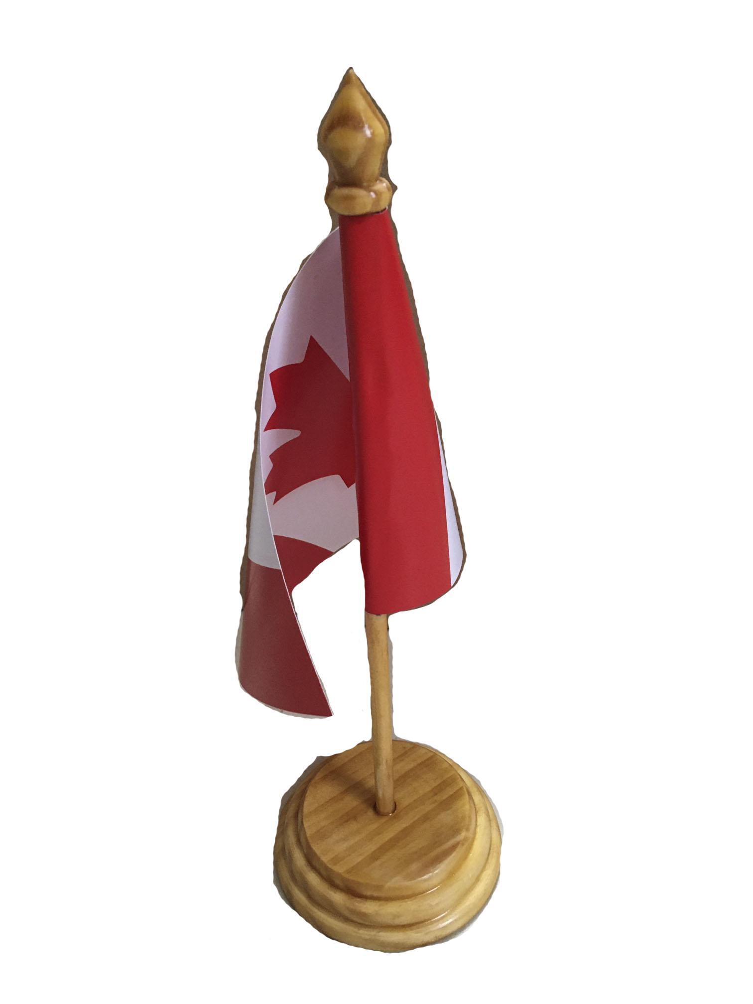 Miniatura Bandeira De Mesa Do Canadá