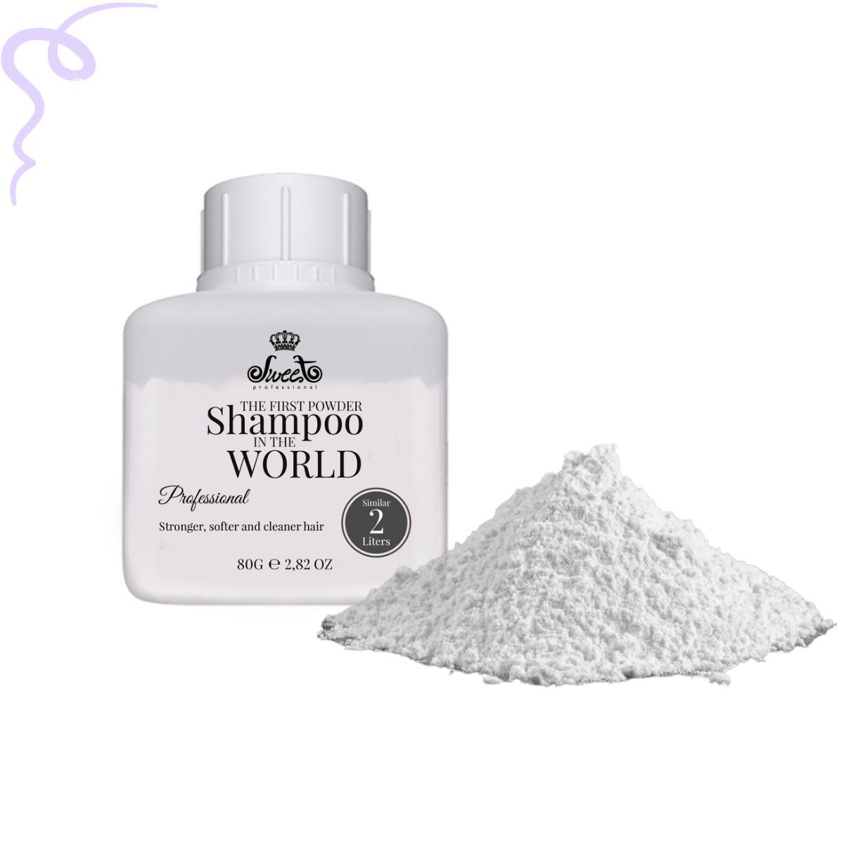 Miniatura Shampoo Em Pó Sweet Hair The First Powder Limpeza Profunda