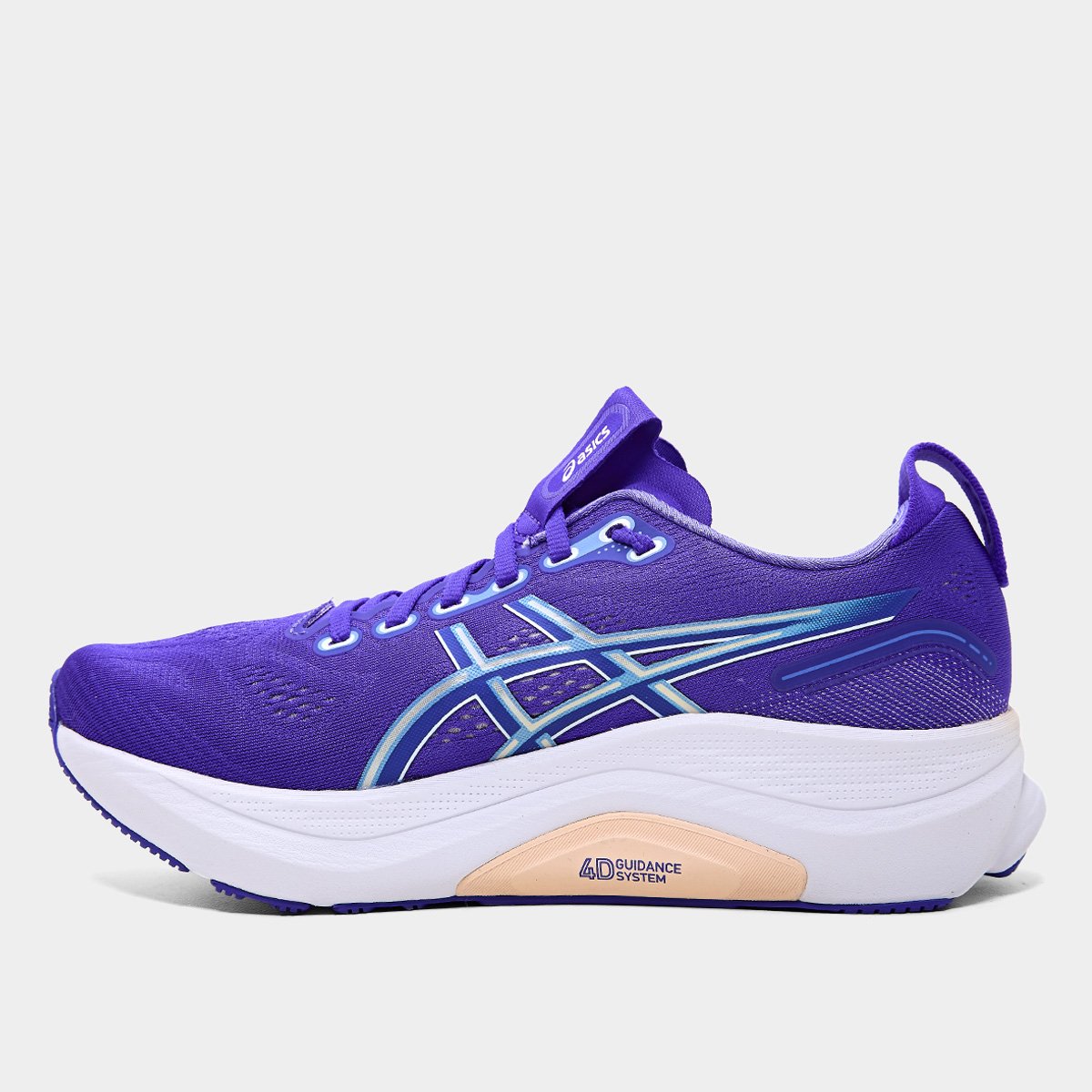 Miniatura Tênis Asics Gel Kayano 32 Feminino Azul+Prata - 34