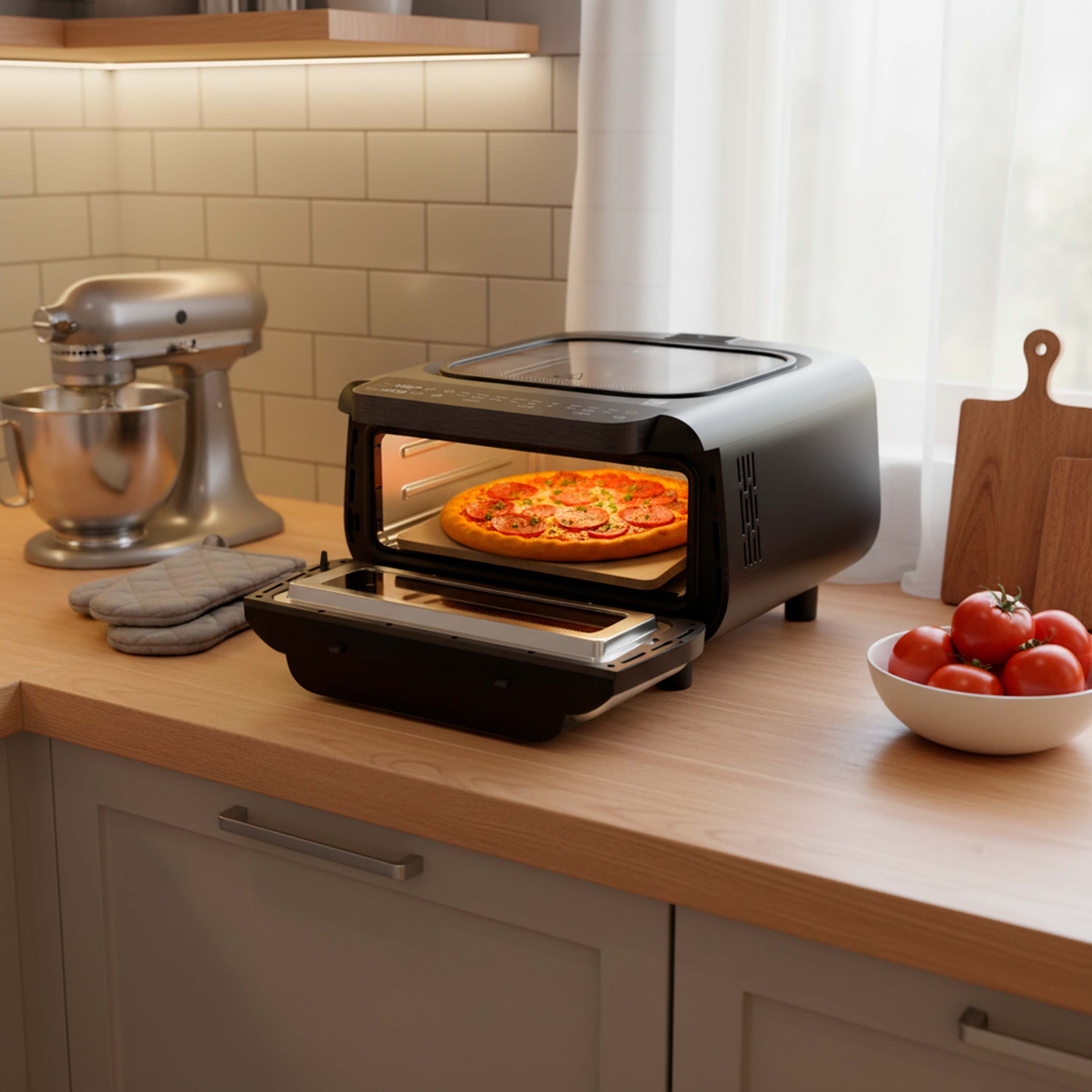 Miniatura 3 em 1 - Master Kitchen ichef – Airfryer, forno e pizza | 127V
