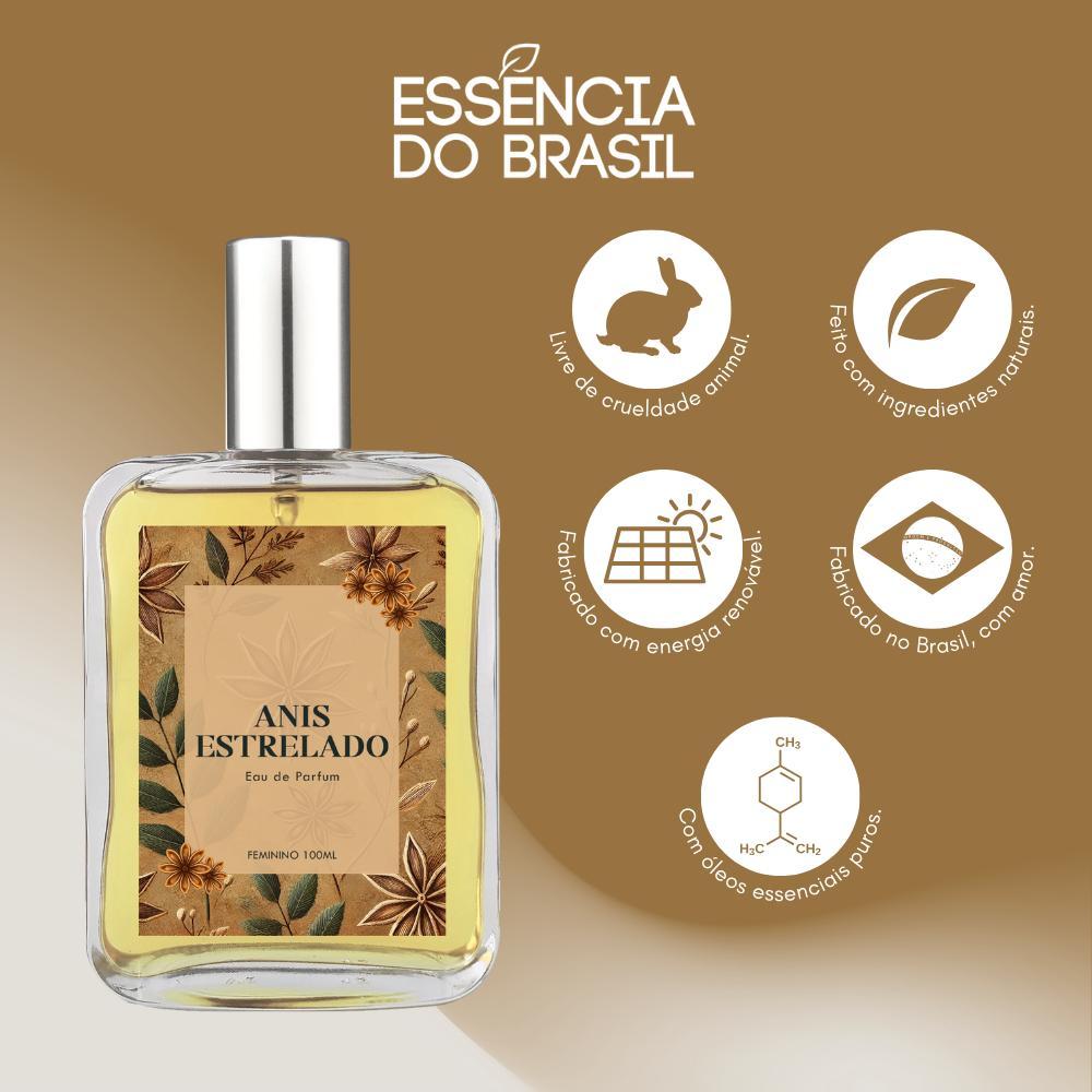 Perfume Anis Estrelado Feminino 100Ml + Roll On 10Ml Natural