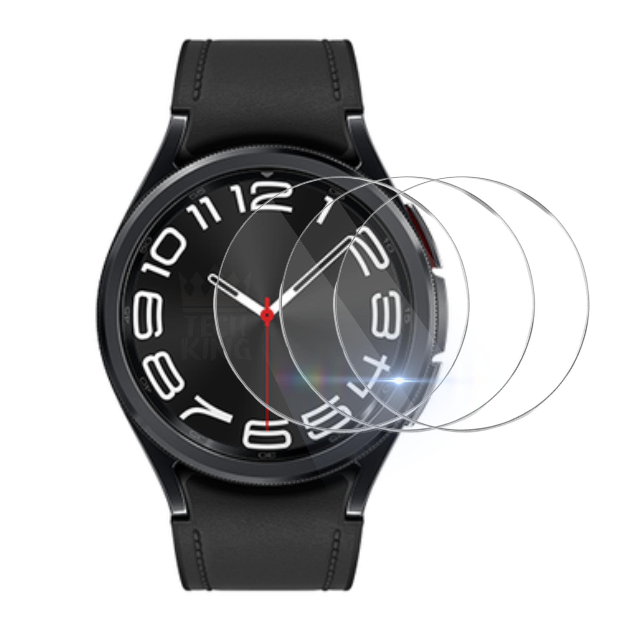 Miniatura 3X Pelicula Vidro Temperado Para Galaxy Watch6 Classic 43Mm