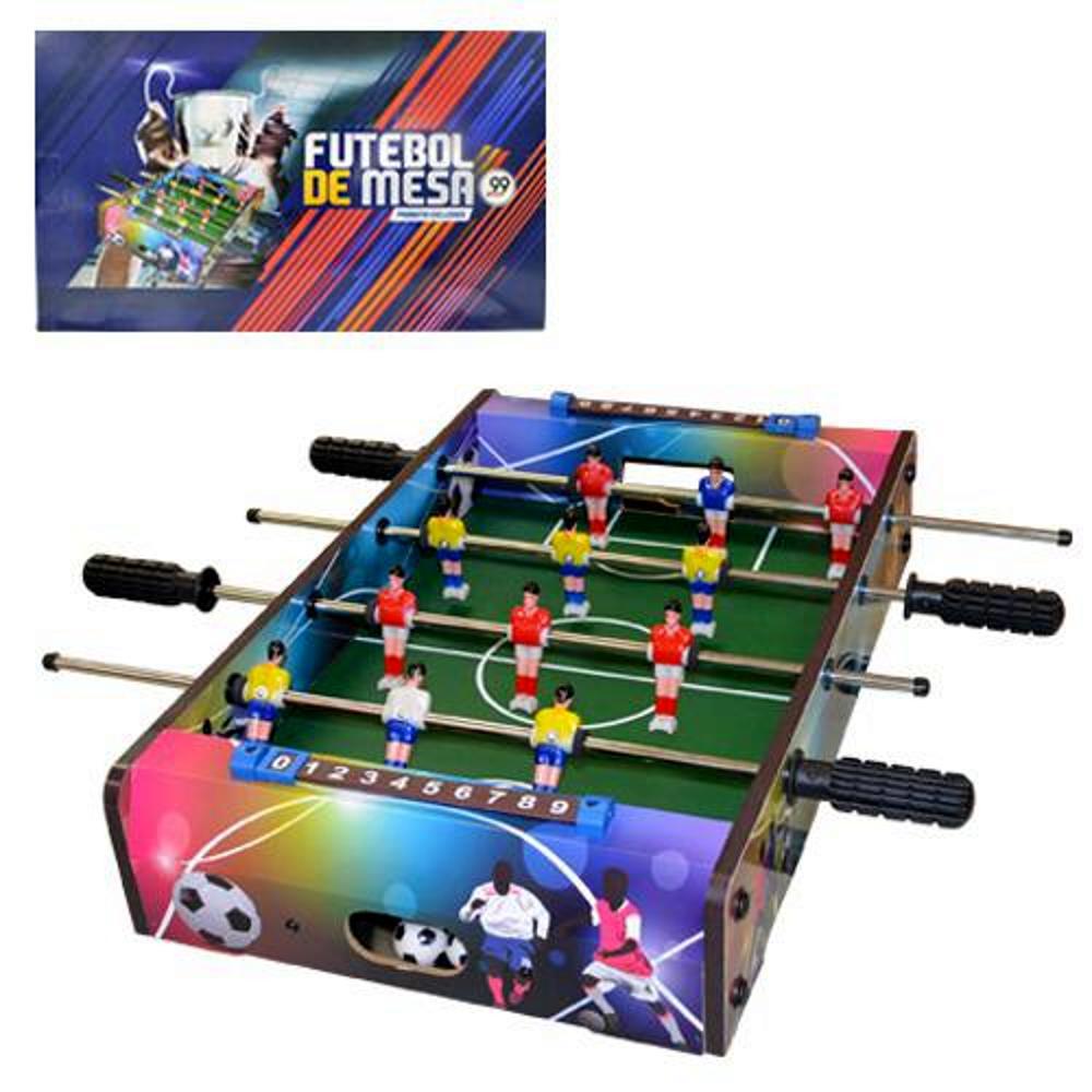 Miniatura Jogo De Futebol De Mesa Toto Pebolim Super Craque