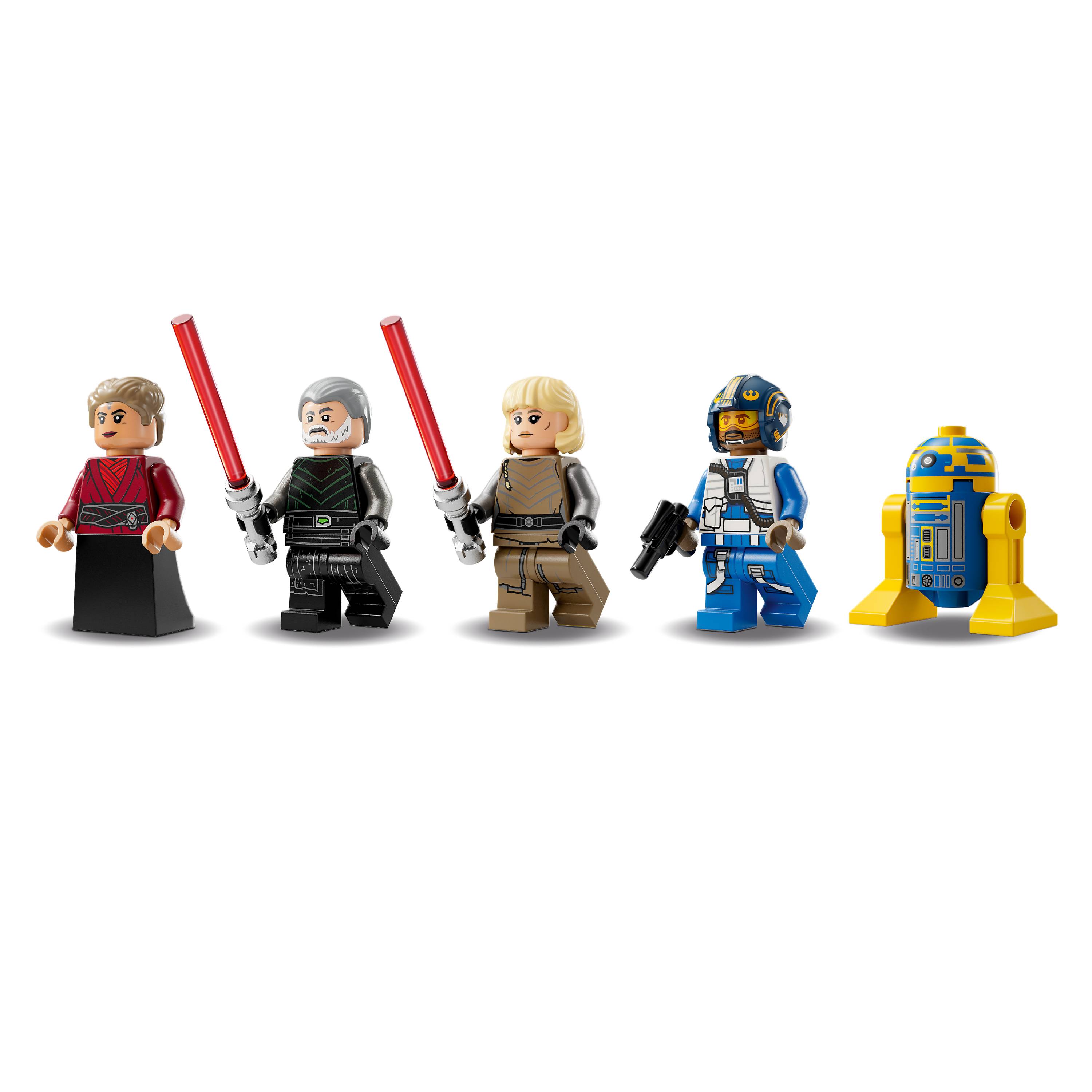 Miniatura LEGO Star Wars - E-Wing da Nova República™ vs. Caça Estelar de Shin Hati™