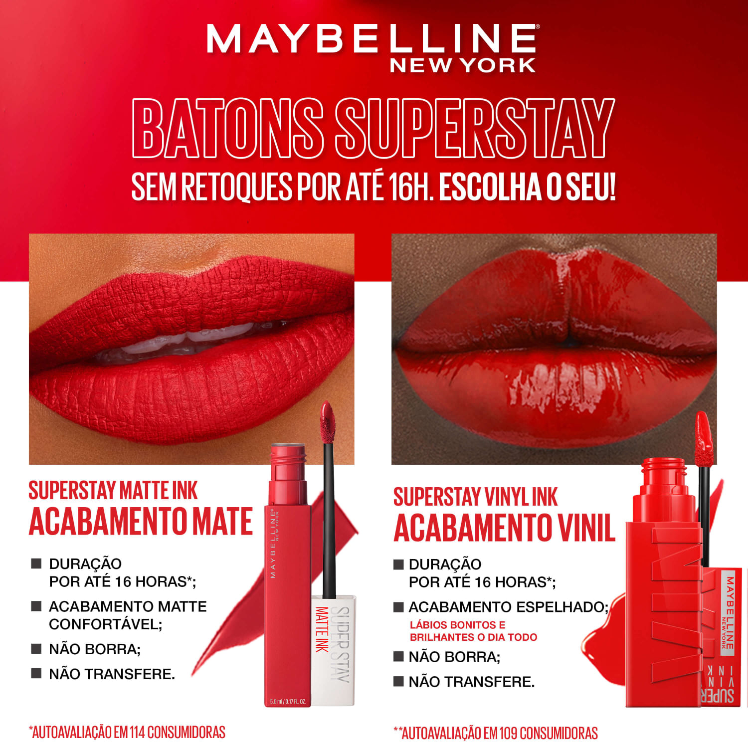 Miniatura Maybelline Superstay Matte Ink 80 Ruler - Batom Líq. 5ml