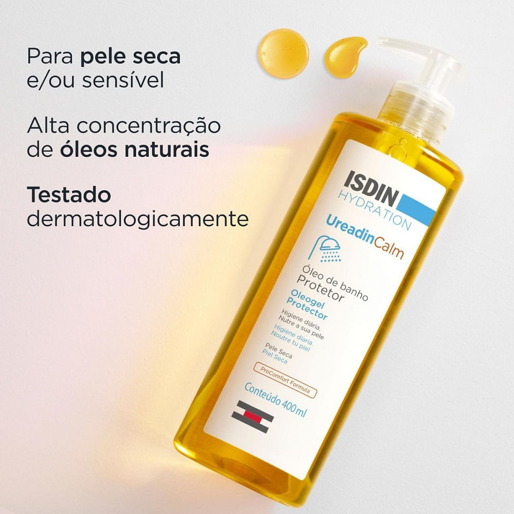 Miniatura Óleo de Banho Protetor Isdin Ureadin Calm 400ml