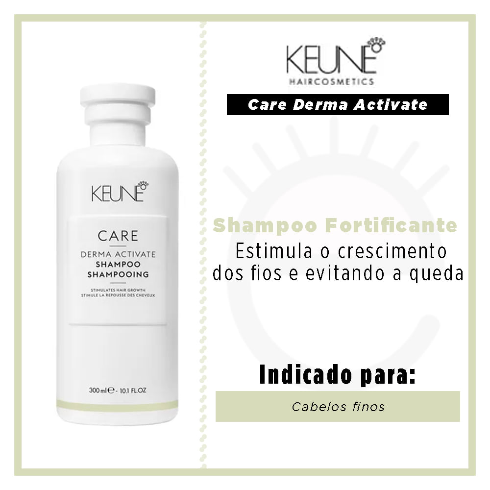 Miniatura Keune Care Derma Activate Shampoo Fortificante 300ml