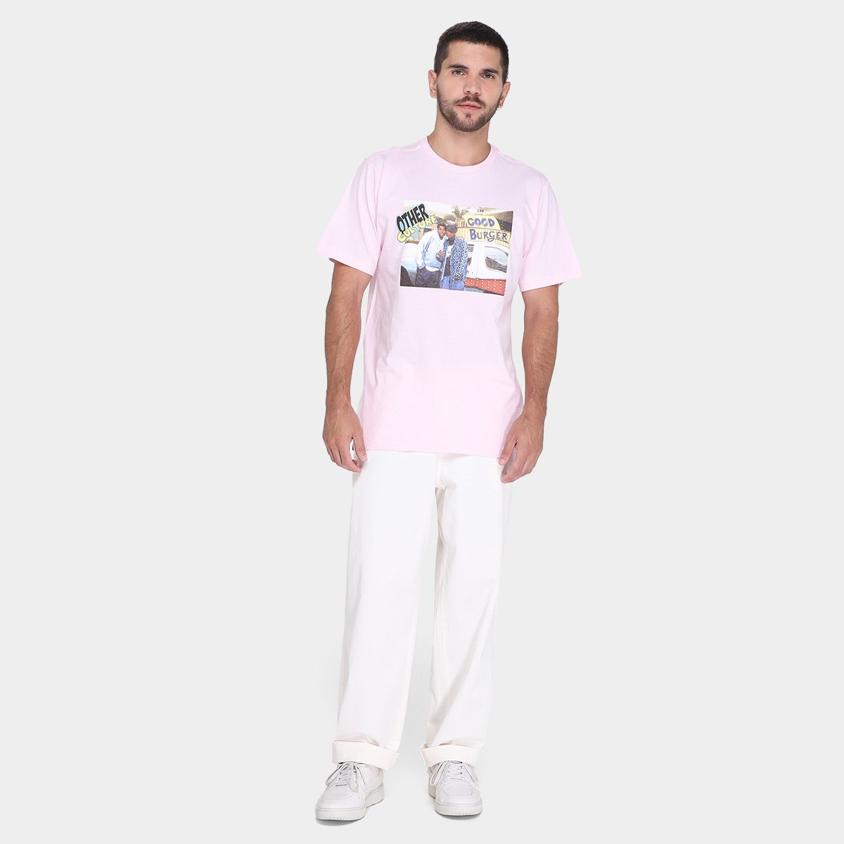 Miniatura Camiseta Other Culture Good Burger Rosa - G