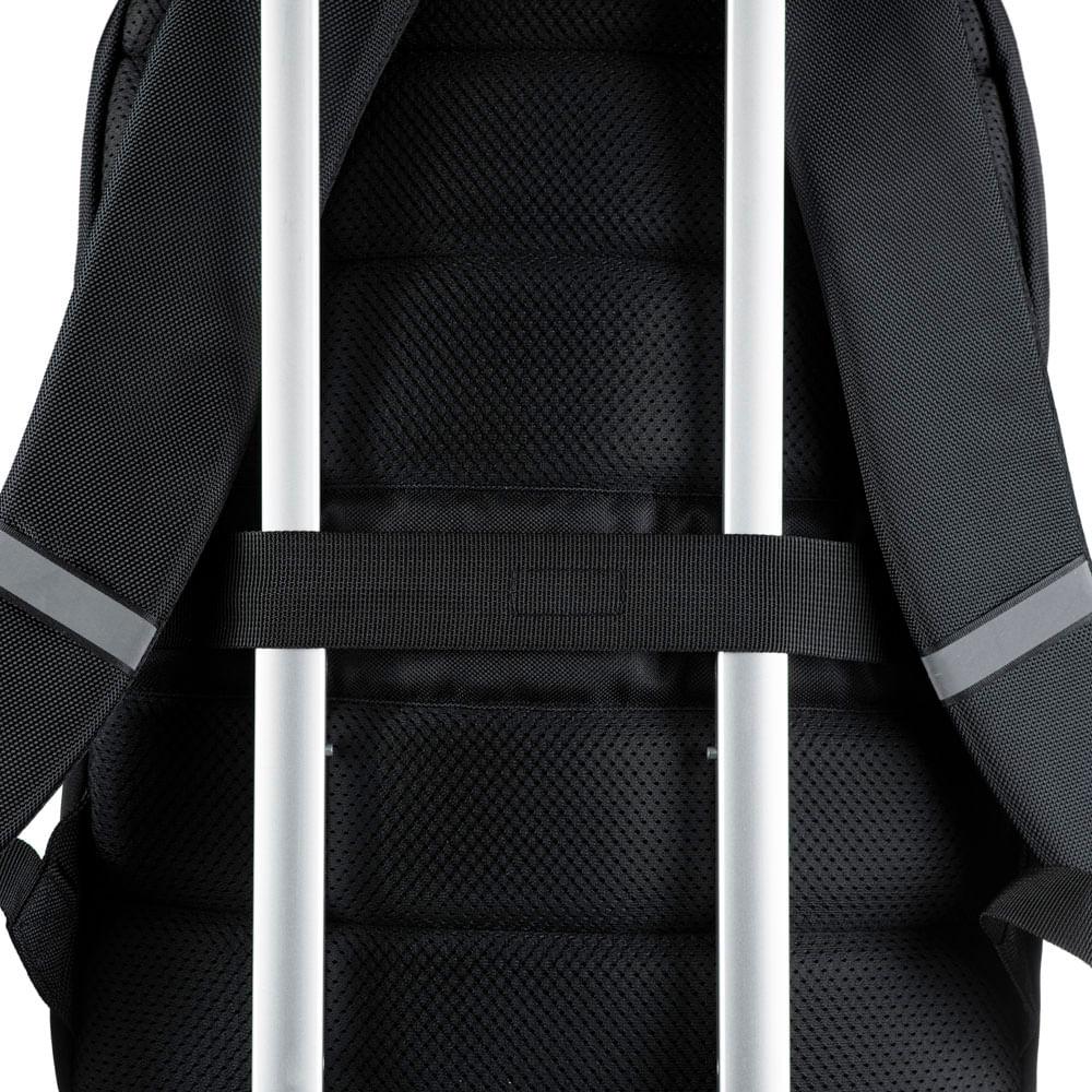Mochila Masculina para Notebook Space Preta Preto