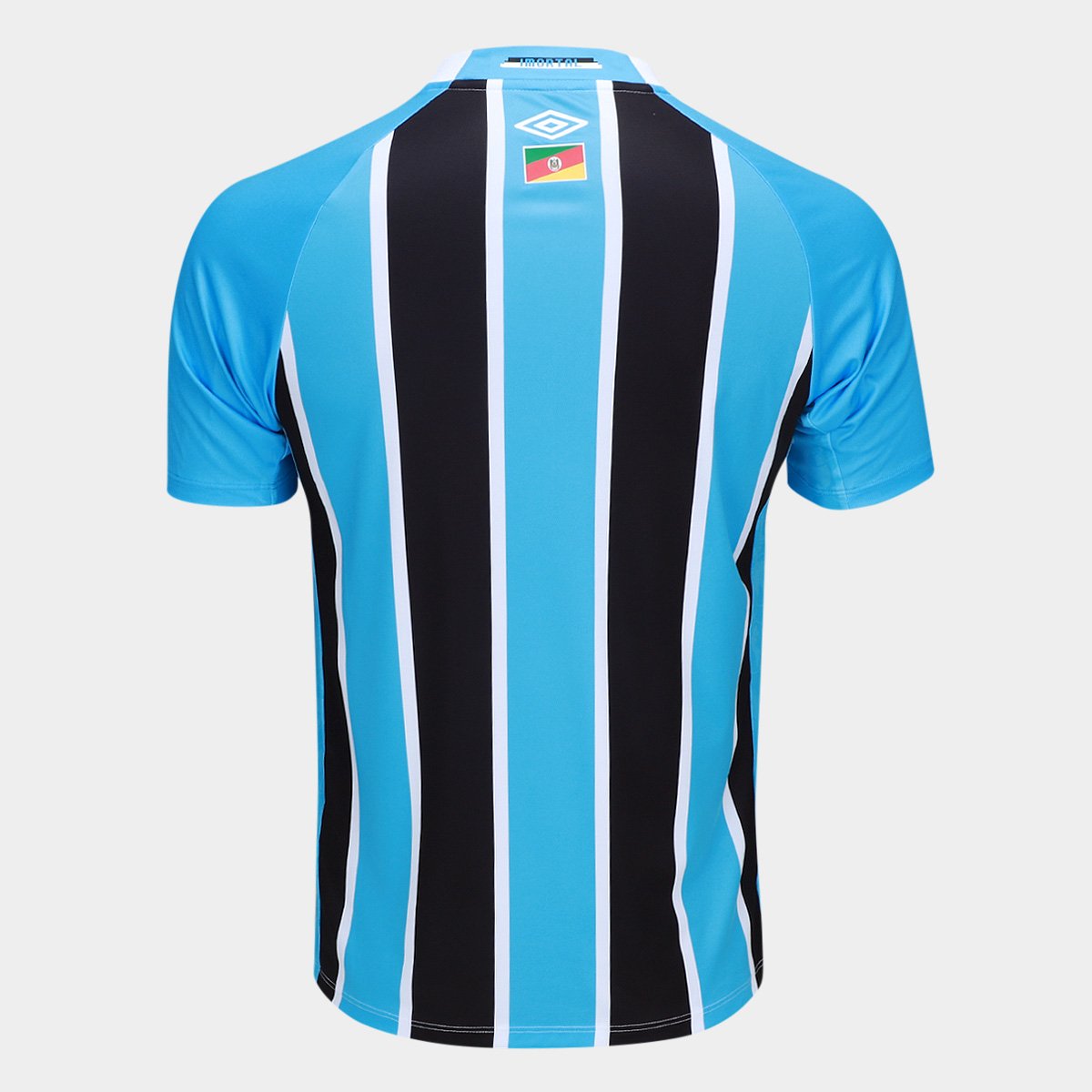 Miniatura Camisa Grêmio I 25/26 Torcedor Umbro Masculina Azul+Preto - EGG