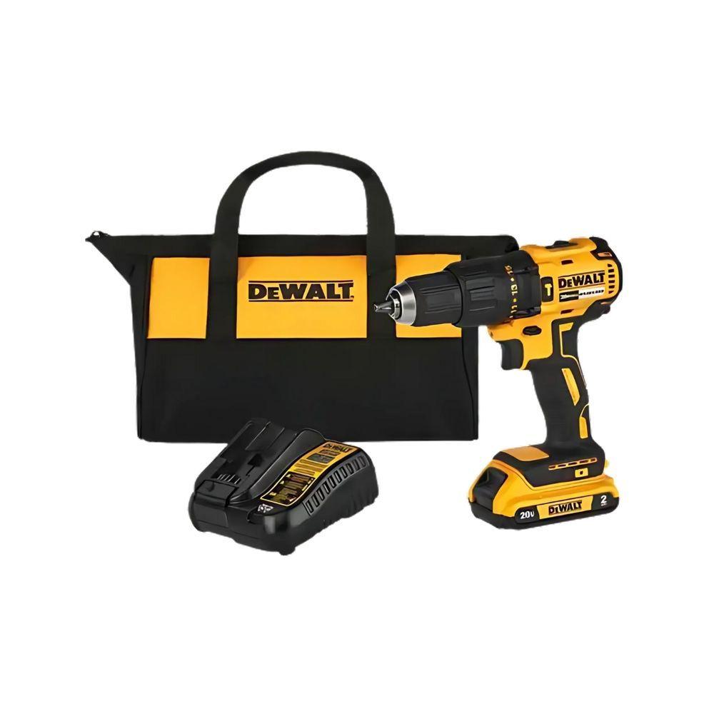 Miniatura Furadeira E Parafusadeira Profissional De Impacto Dewalt Modelo Dcd7781d1 1 Bateria 1 Carregador 20v