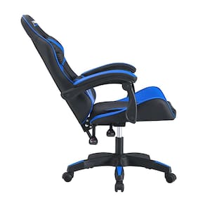 Miniatura Cadeira Gamer Xtreme Conthey Cinesis Ergonômica Reclinável Suporta 150kg PRETA E AZUL