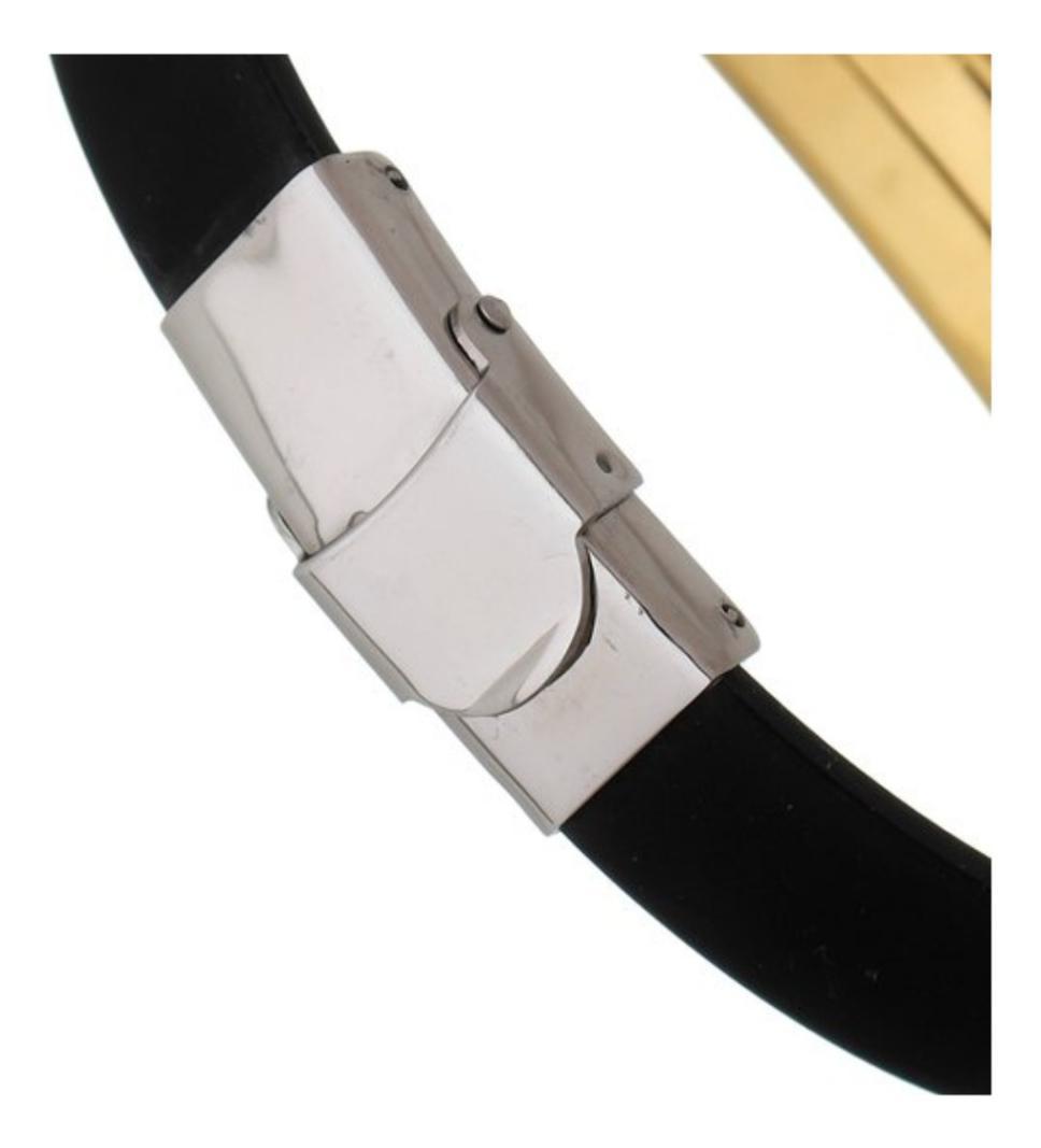 Miniatura Pulseira Silicone E Aço Inox Masculina Jesus Premium Quality