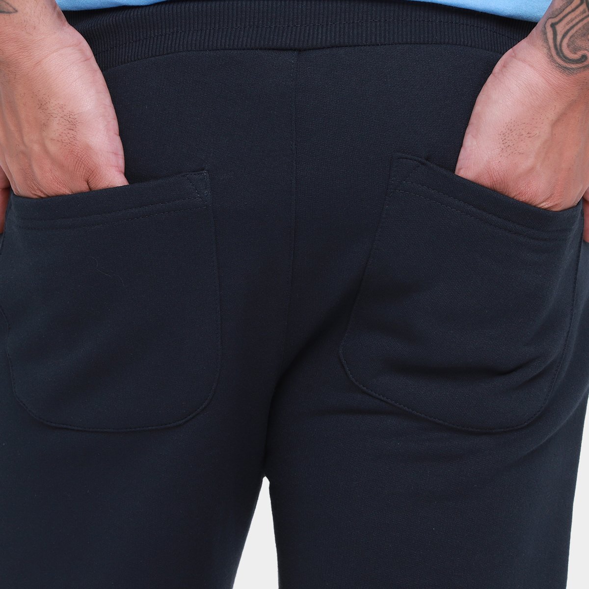 Miniatura Calça Moletom New Era Core Programa Neyyan Masculina Marinho - M