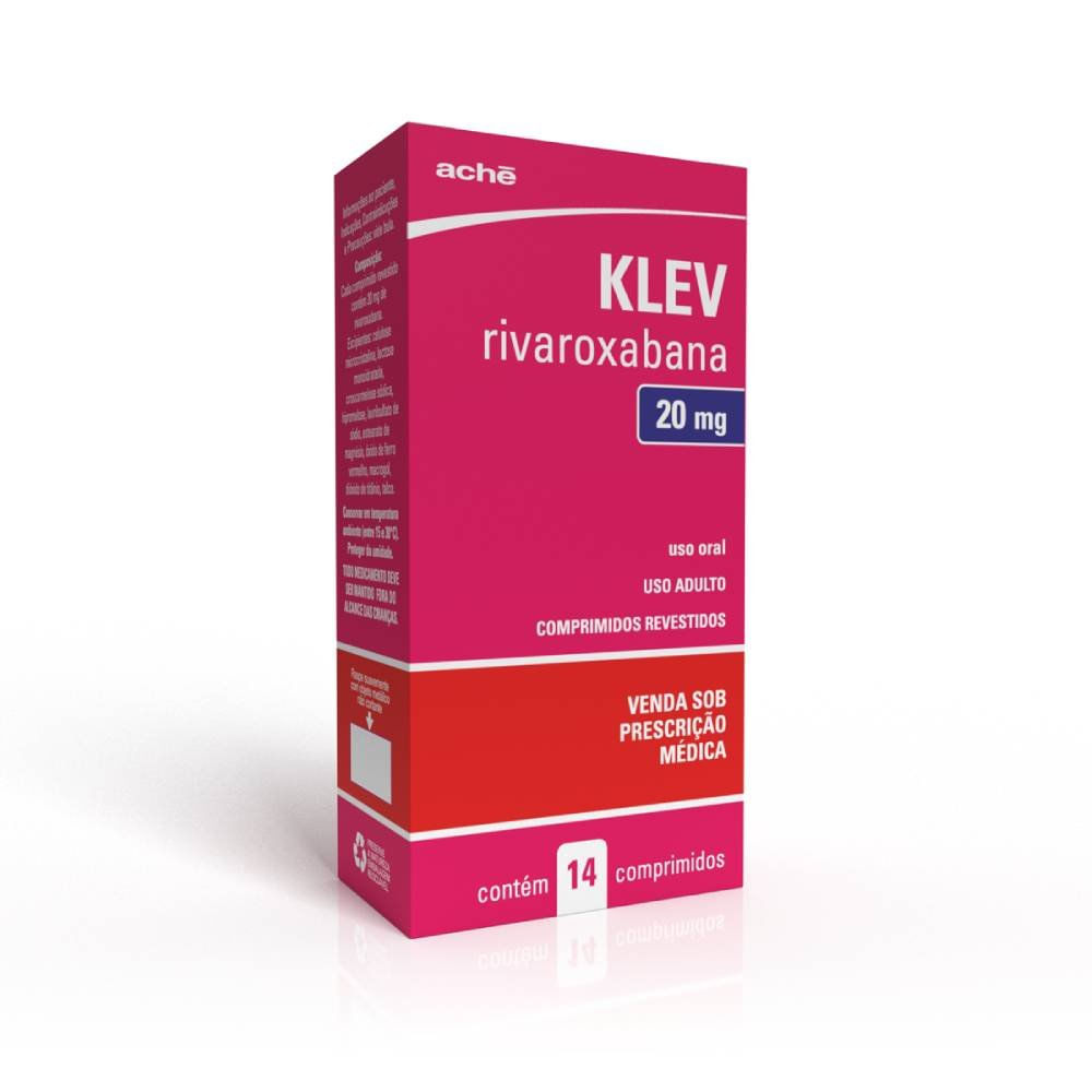 Miniatura Klev 20mg 14 Comprimidos Revestidos
