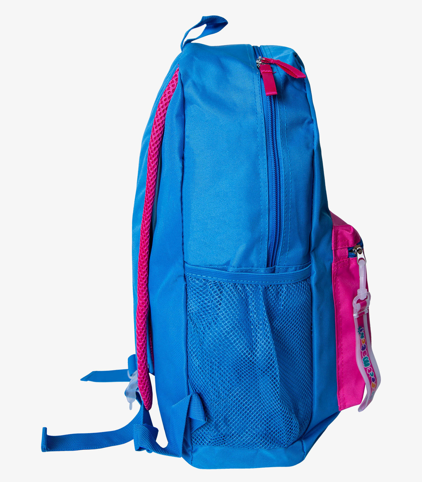 Miniatura Mochila Feminina Com Chaveiro De Pvc Clio Azul UN