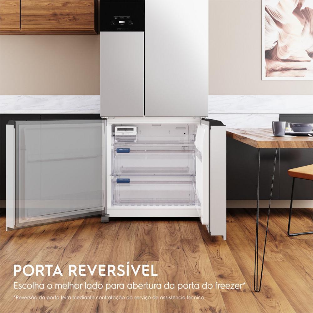 Geladeira Electrolux Inverter Frost Free 590L Multidoor Efficient Autosense Branco IM8 220V