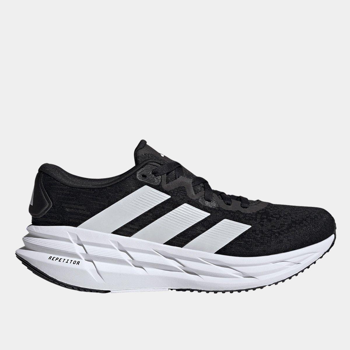 Miniatura Tênis Adidas Adistar 4 Masculino Preto+Branco - 38