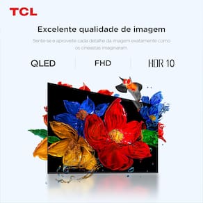 Miniatura Smart TV 32” FHD TCL 32S5K QLED Dolby Audio Google TV