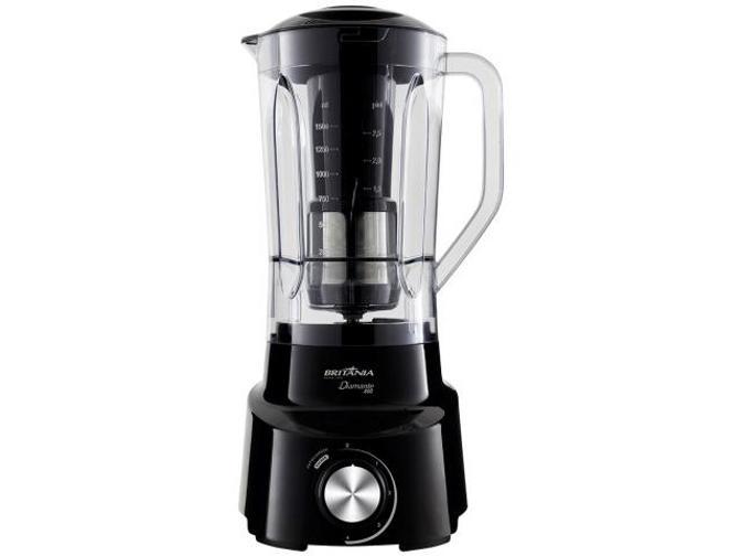 Miniatura Copo Liquidificador Britânia Diamante 800 Com Tampa Preto