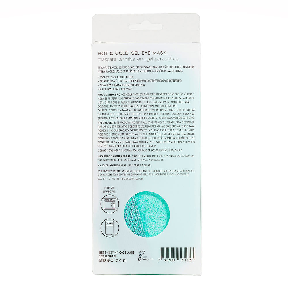 Miniatura Máscara em Gel para Olhos Océane - Escape & Joy 1 Un
