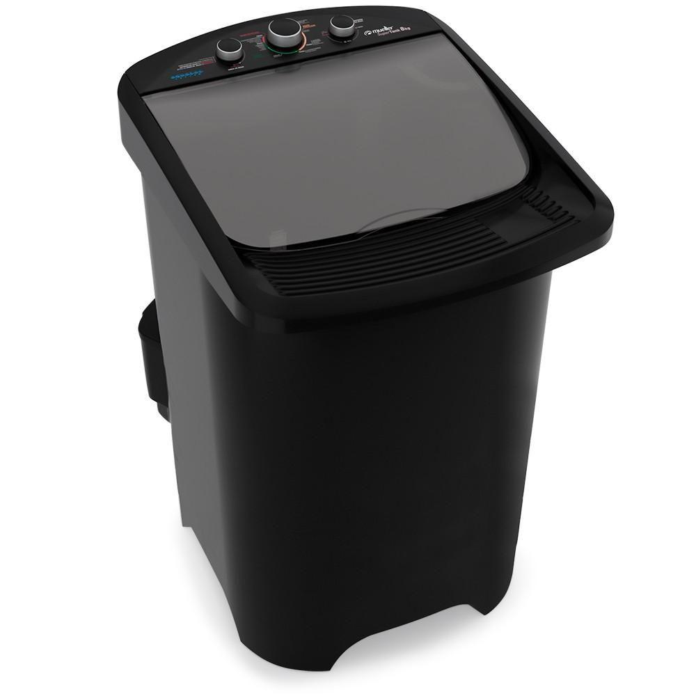 Miniatura Tanquinho Supertank Mueller com Aquatec 8Kg Preto 220V