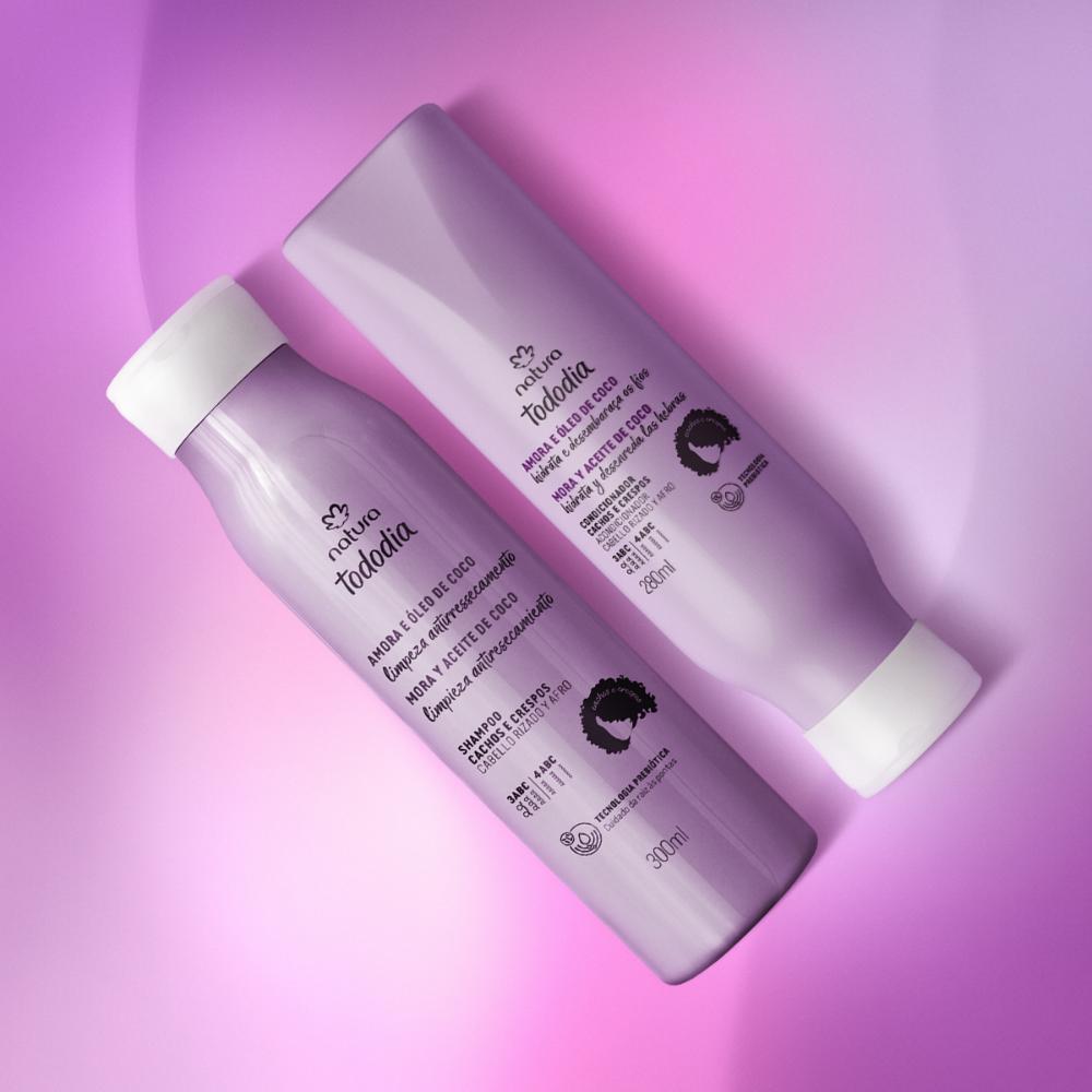 Miniatura Kit Tododia Amora e Óleo de Coco - Shampoo e Condicionador Kit Natura Tododia Amora e Óleo de Coco - Shampoo e Condicionador