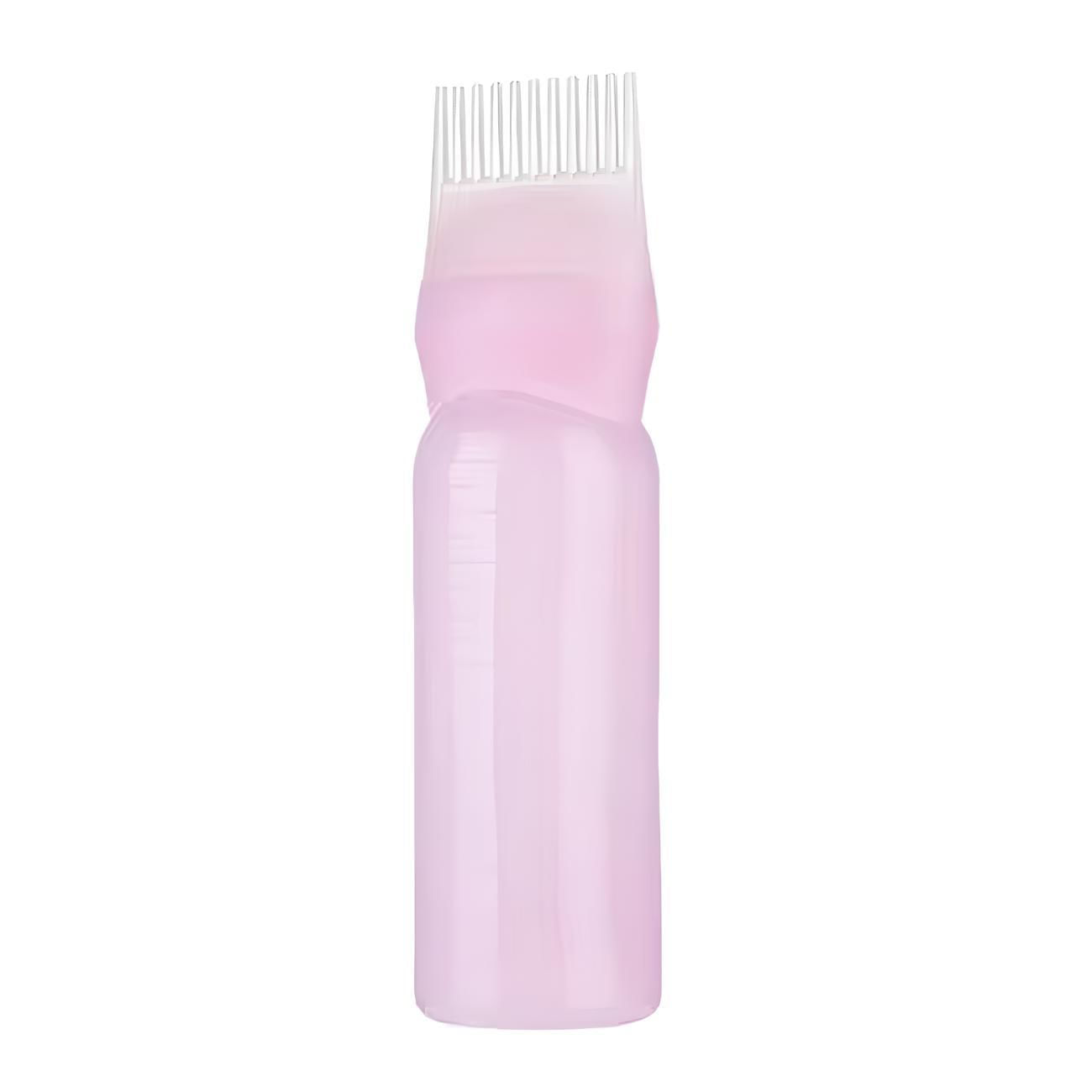Miniatura Frasco Aplicador De Tinta Com Pente Prático Para Cabelo