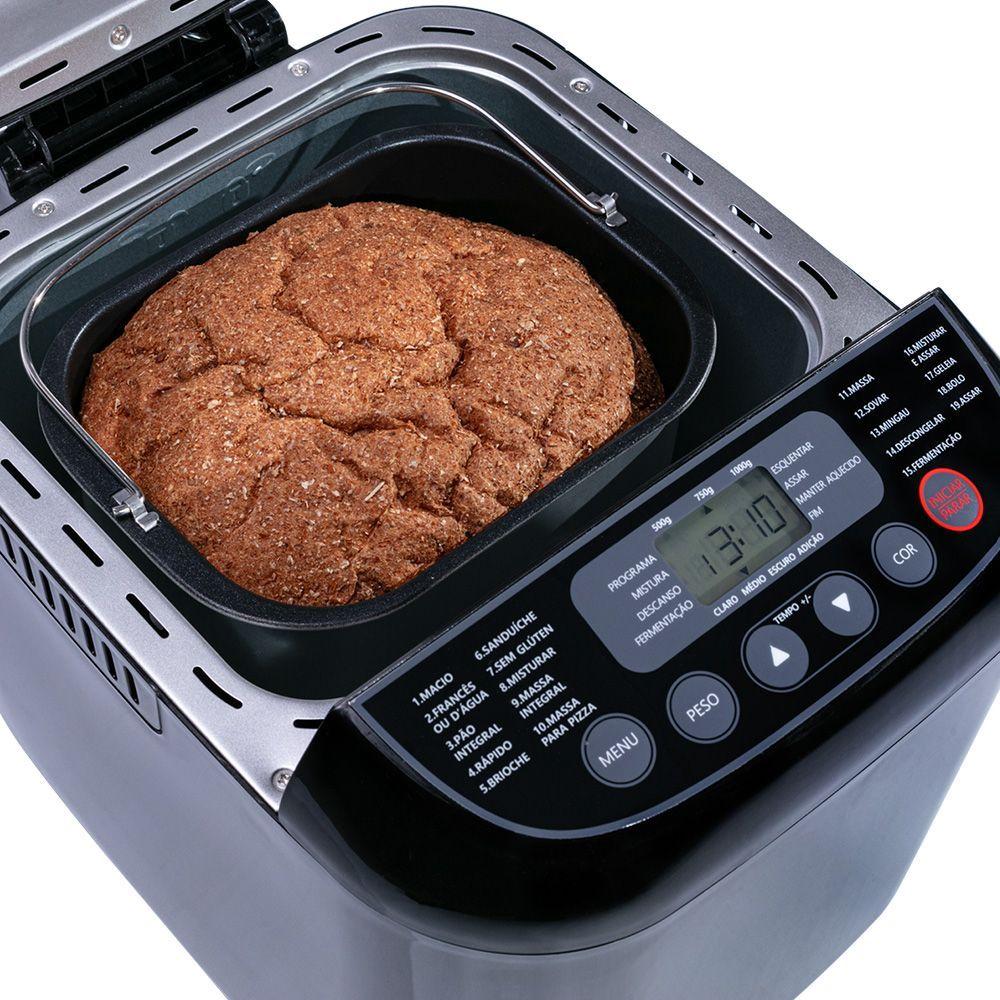 Panificadora 19 Programas Gallant 600w 127v Preta (GPA1E19A_127PT)