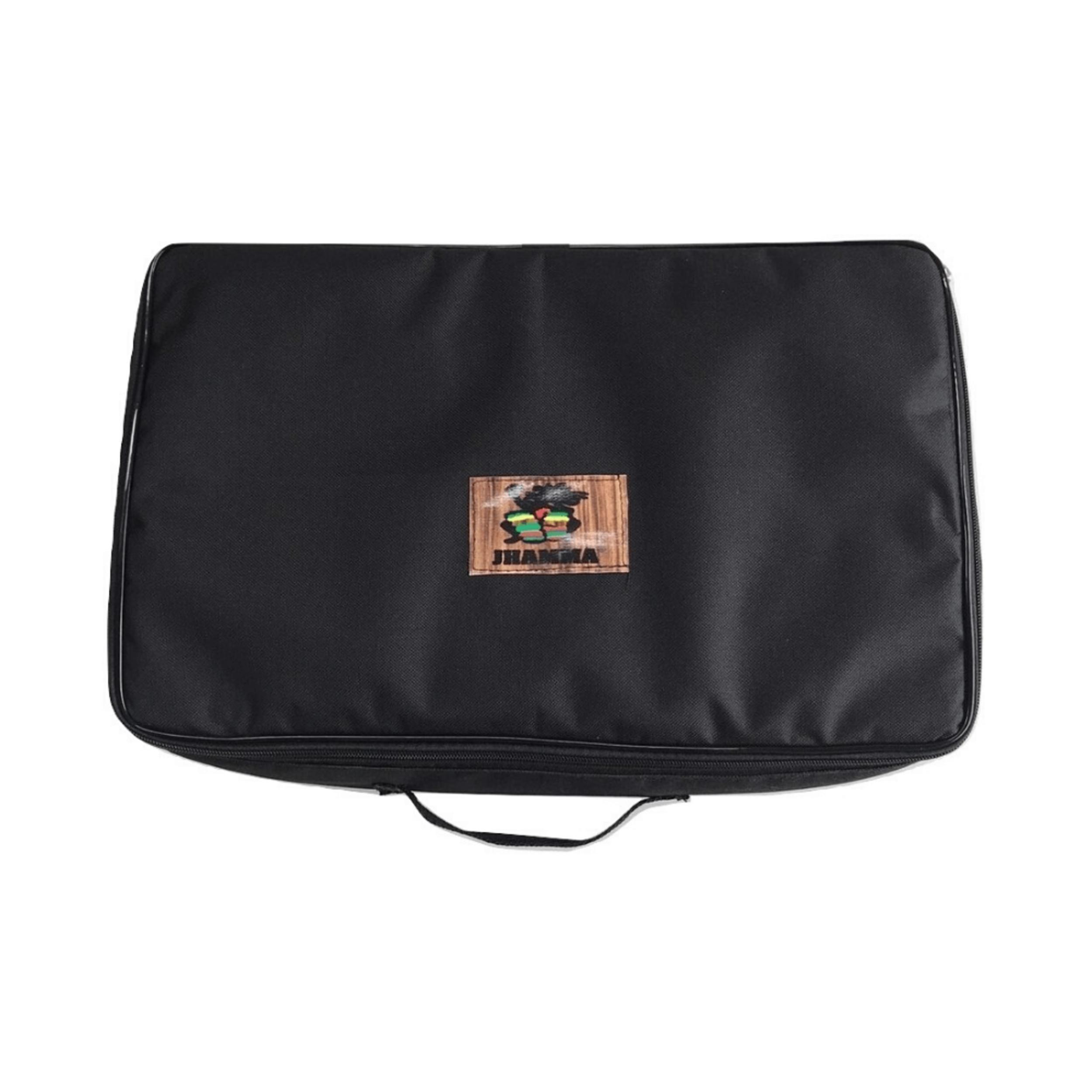 Miniatura Bongô Hexagonal + Bag De Transporte Jhamma Percussões Black