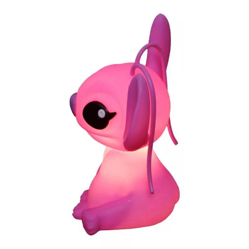 Luminária Mesa Angel Stitch Disney Polietileno