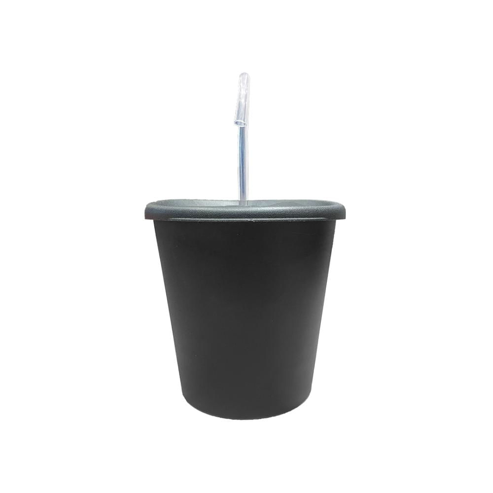 Fonte Bebedouro Elevado Meau Preto para Cães e Gatos - Bivolt