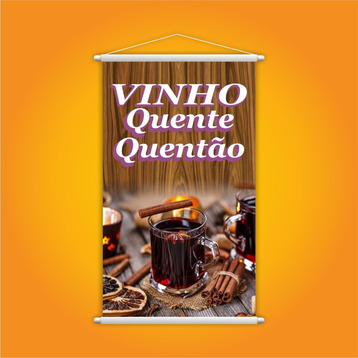 Miniatura Banner Vinho Quente Quentão Bebidas Xícaras Grande