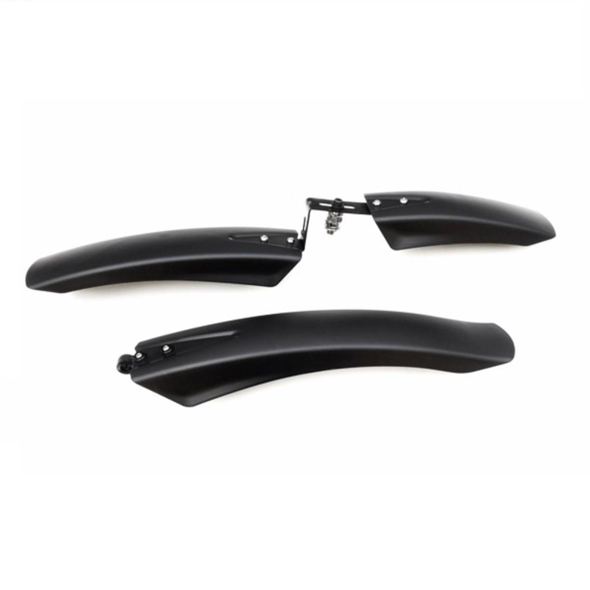 Miniatura Paralama Bike Mtb Nylon 3 Peças Com Suporte De Ferro