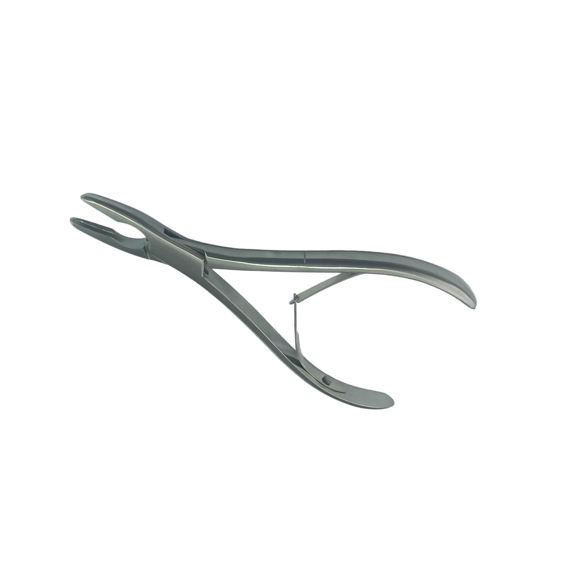 Miniatura Pinca Cirurgica Saca Bocado Inox 18Cm Reto