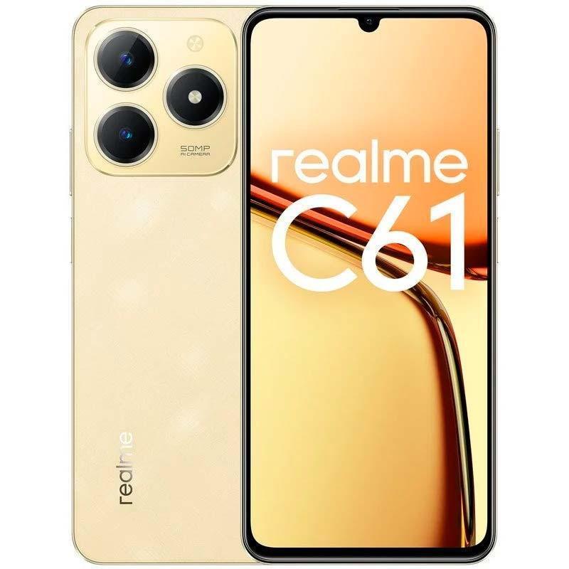 Miniatura Smartphone Realm C61 256Gb 6Gb Ram - Gold