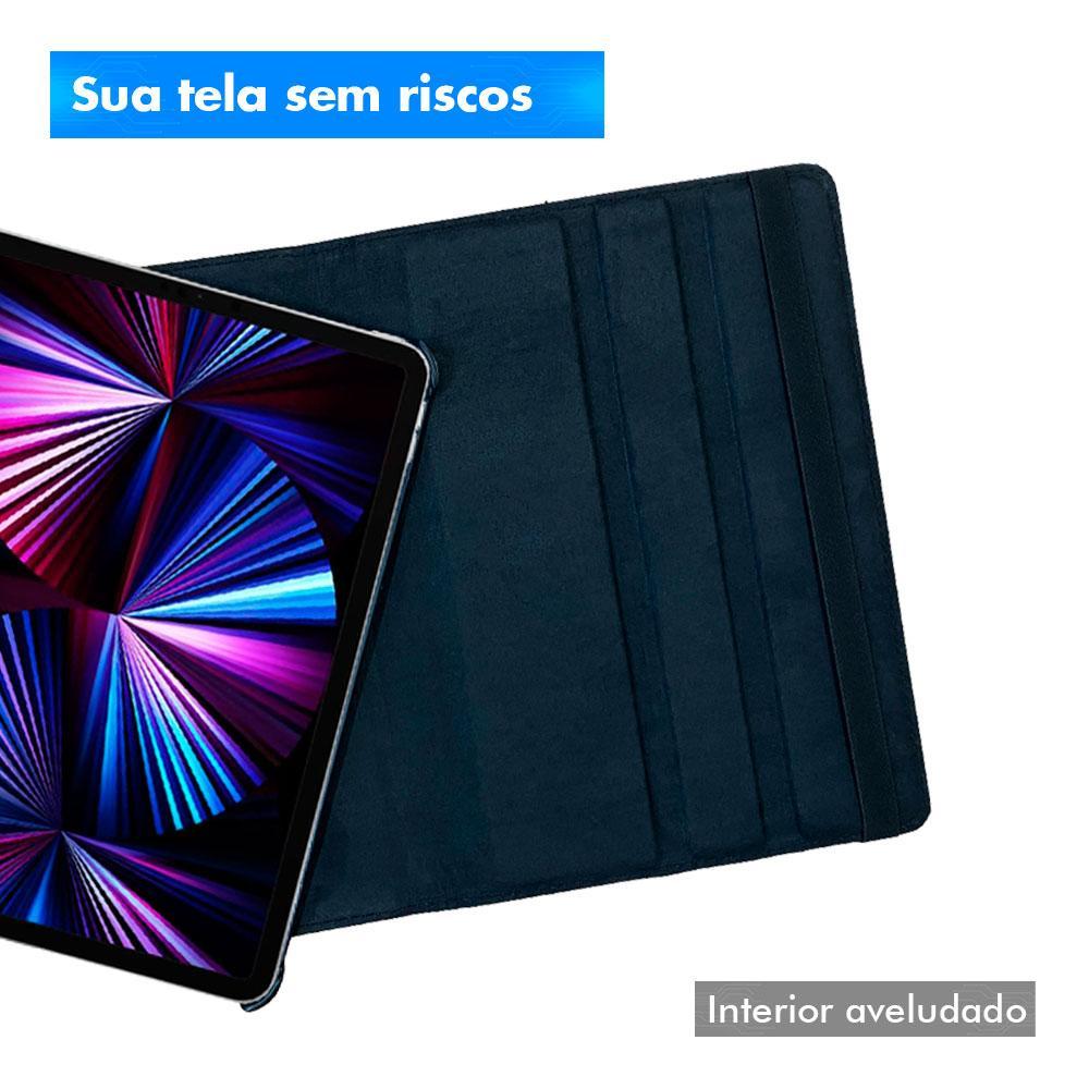 Miniatura Capa Ipad Pro 11 2020 Couro Giratória Couro - Vermelha