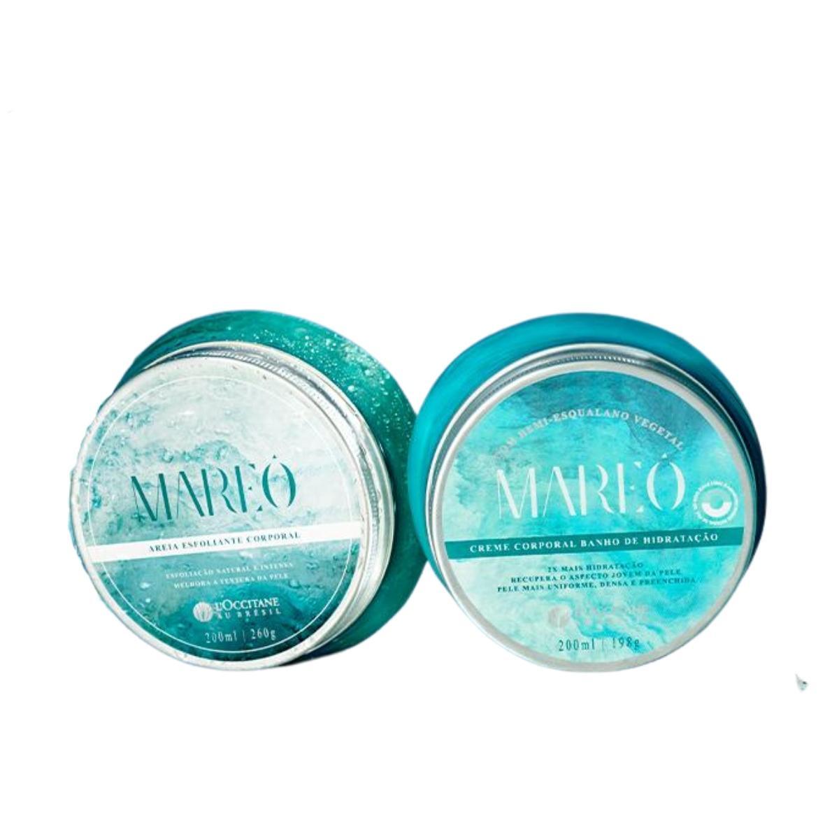 Miniatura Kit L'Occitane Mareo Creme Banho De Hidr+Areia Esfoliante