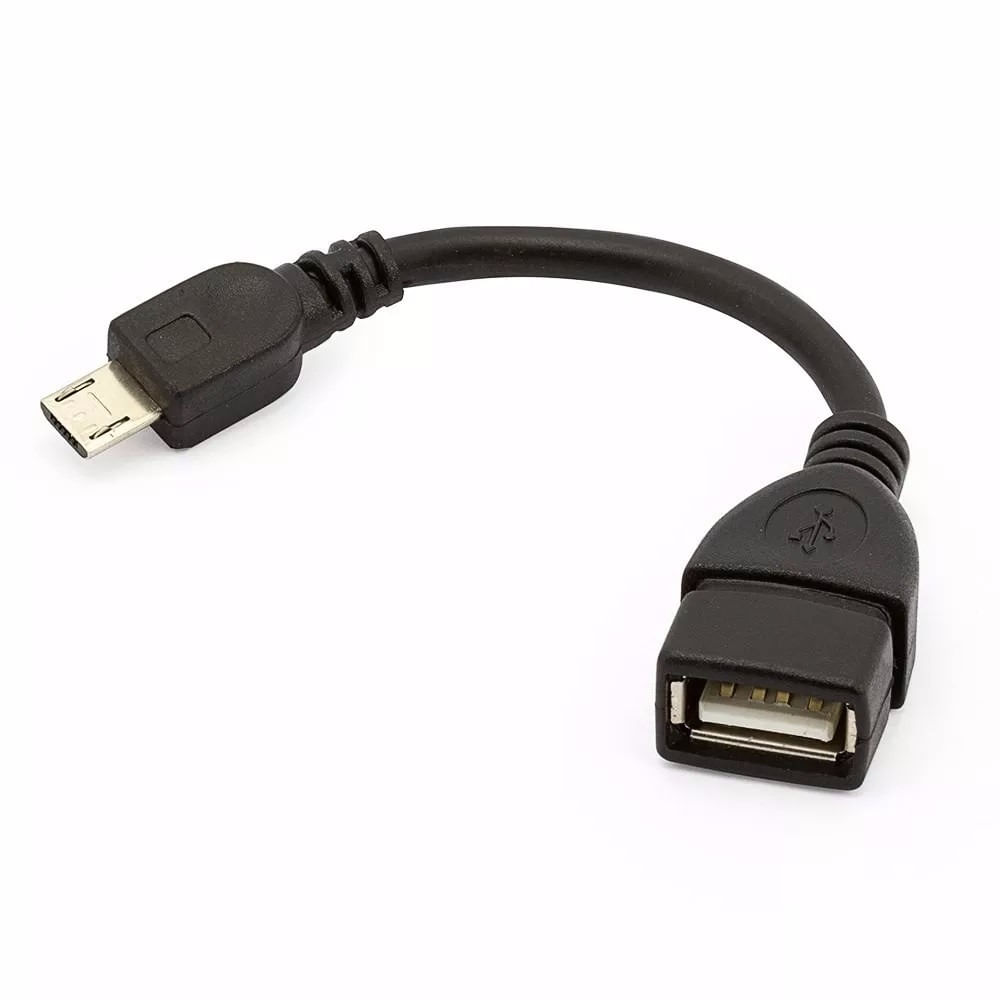 Miniatura Cabo Adaptador Usb Otg Pendrive Celular Tablet