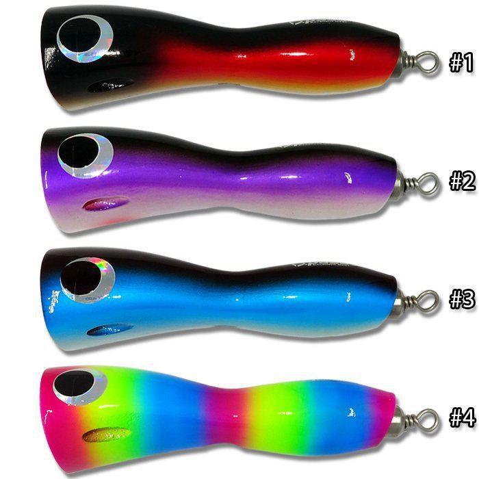 Isca Artificial Popper 100G 15Cm Opass Gt-06 Para Pesca
