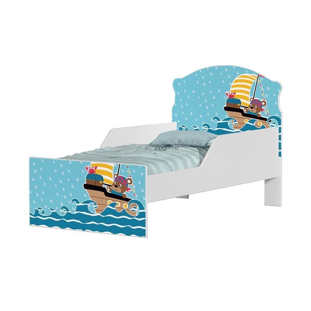 Miniatura Mini Cama Ursinhos Pirata Com Colchão